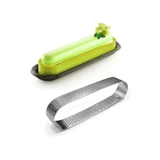 2 Pcs Cake Crumpet Tart Rings Mold Cooking Tartlet Mould Stainless Steel Mousse
