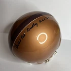 BULLET BILL DUDLEY SIGNED GOLD TB  MINI HELMET WASHINGTON REDSKINS HOF 1966