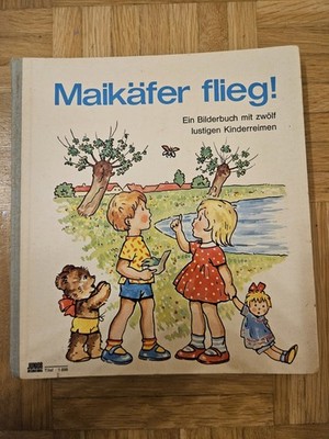 Maikäfer flieg! Bilderbuch mit Reimen von 1966 Junior International Verlag #3