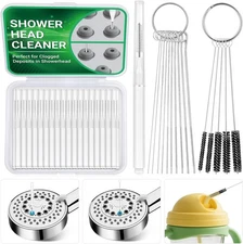 50-in-1 Stainless Needle Kit Unclogs Showers, 3D Printers, Straws &