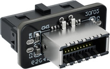 USB 3.2 Gen 1 to USB 3.2 Gen 2 Header Adapter, 19Pin to Type-E/Usb C