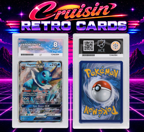 Vaporeon-GX graded ACE 8 for sale on eBay