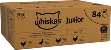 Whiskas Junior Poultry Selection in Jelly 84x85g Pouches, Kitten Cat Food 4.74 per kilo
