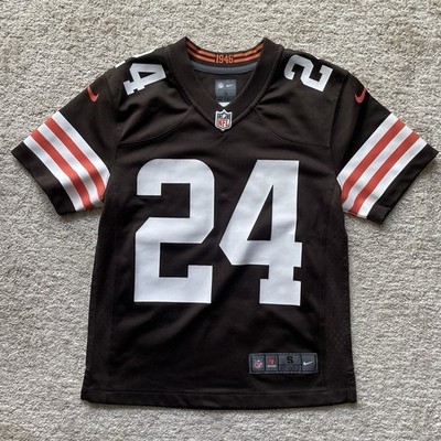 Nick Chubb Cleveland Browns Nike Jersey Youth Small #24 NFL Football