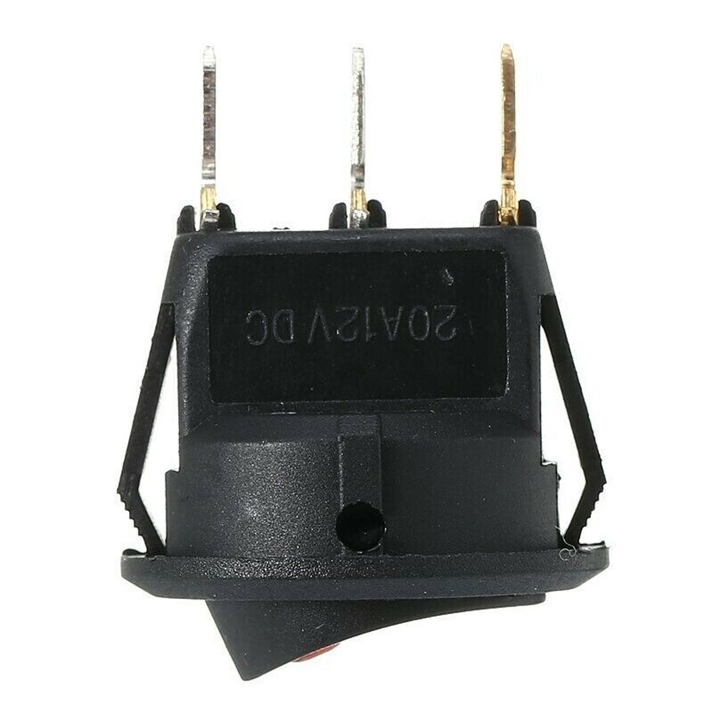 Interruttore a bilanciere 12V con LED per veicoli foto 4