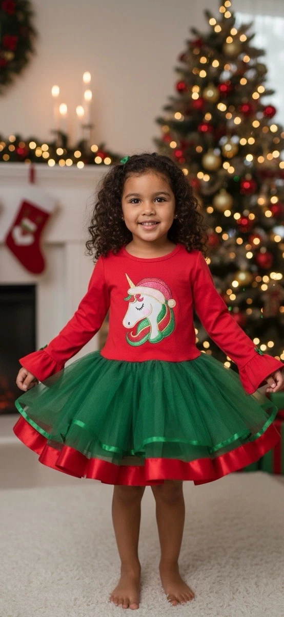 christmas unicorn dress Girl Dresses for Girls for sale Tutu
