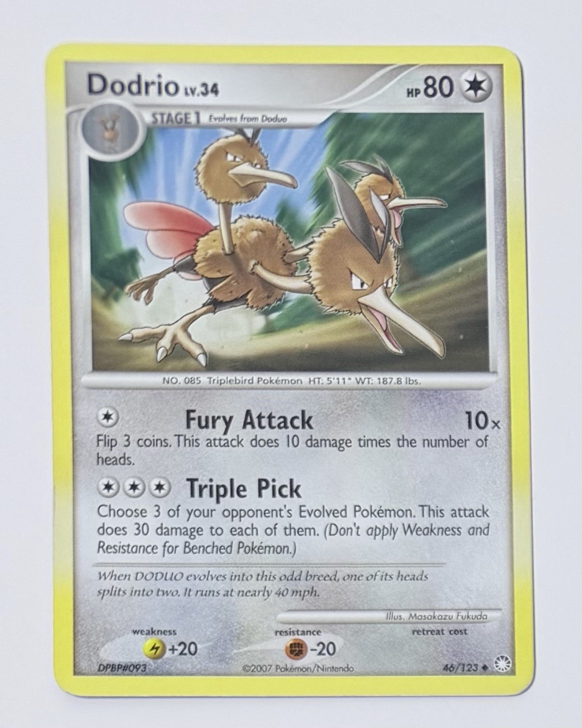 Dodrio - Mysterious Treasures 46/123 - Pokemon TCG