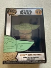 POP Enamel Pin Funko Grogu Star Wars Yoda Mandalorian 47 Using the Force Flair