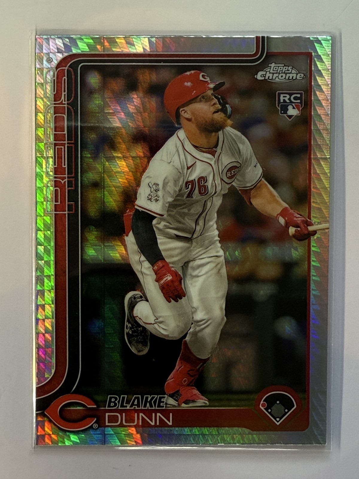 2025 Topps Chrome #161 Blake Dunn Prism Refractors