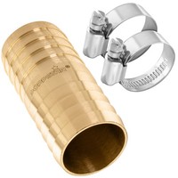 Poppstar Messing Schlauchverbinder 1 Zoll (20-32Mm), 2 StüCk Schlauchschellen