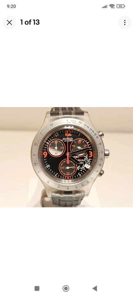 ВИНТАЖНЫЕ МУЖСКИЕ ОЛИМПИЙСКИЕ ИГРЫ АФИНЫ 2004 ХРОНОГРАФ КВАРЦЕВЫЕ ЧАСЫ «ОБРАЗЕЦ» ИРОНИЯ - Изображение 2 из 4