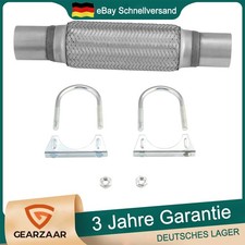 Flexrohr + 2x Schellen 45 x 200/300mm passt für Opel Astra H Astra J Corsa D