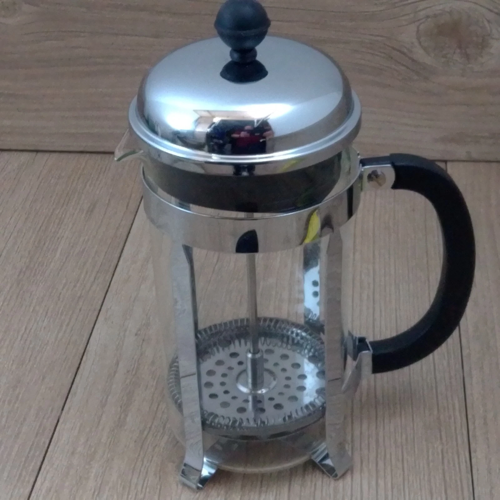 Bodum Chambord Large Chrome Glass French Press Cafetière 6-8 Cups