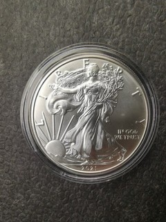 American Silver Eagle 2021 Silber Münze 1 Unze Liberty Coin 1 Dollar