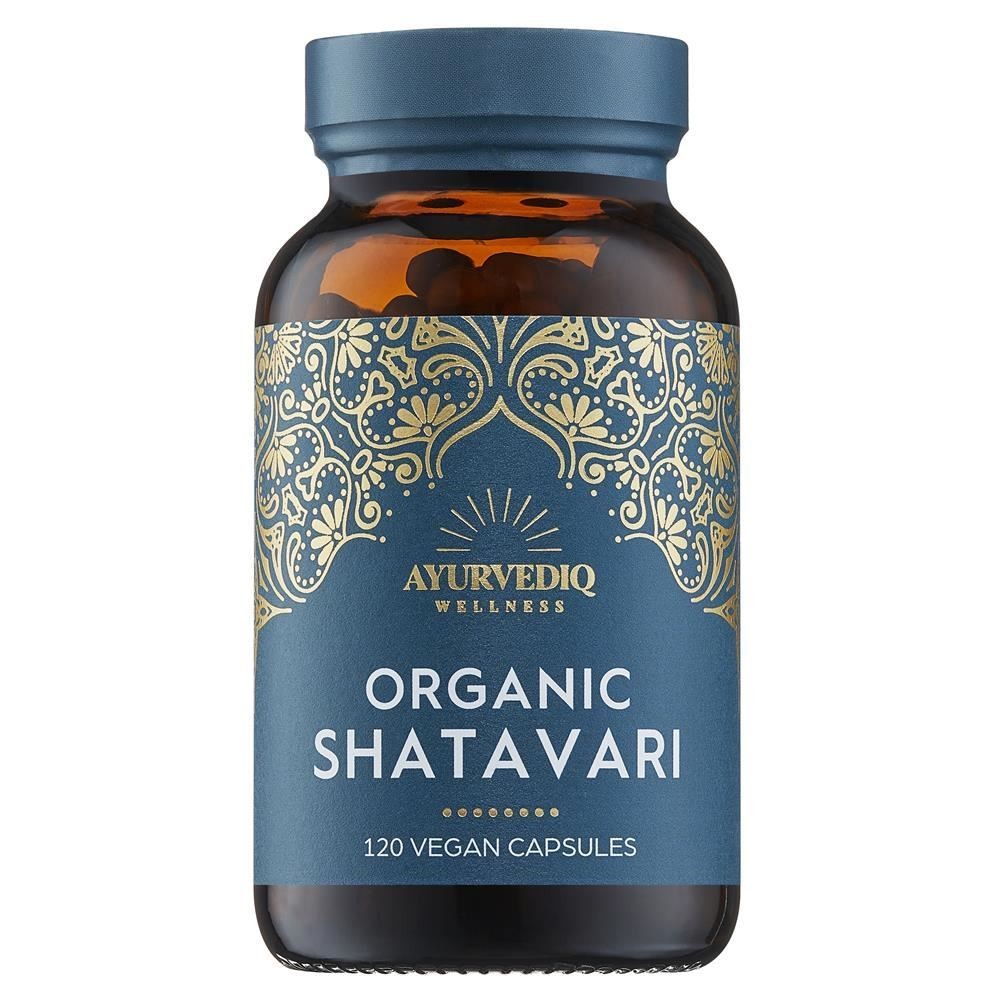 Ayurvediq Wellness Organic Shatavari Caps - 120's - 2 Pack