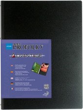 Itoya Art Profolio Advantage 11x17 Presentation Portfolio Book Black Mounting