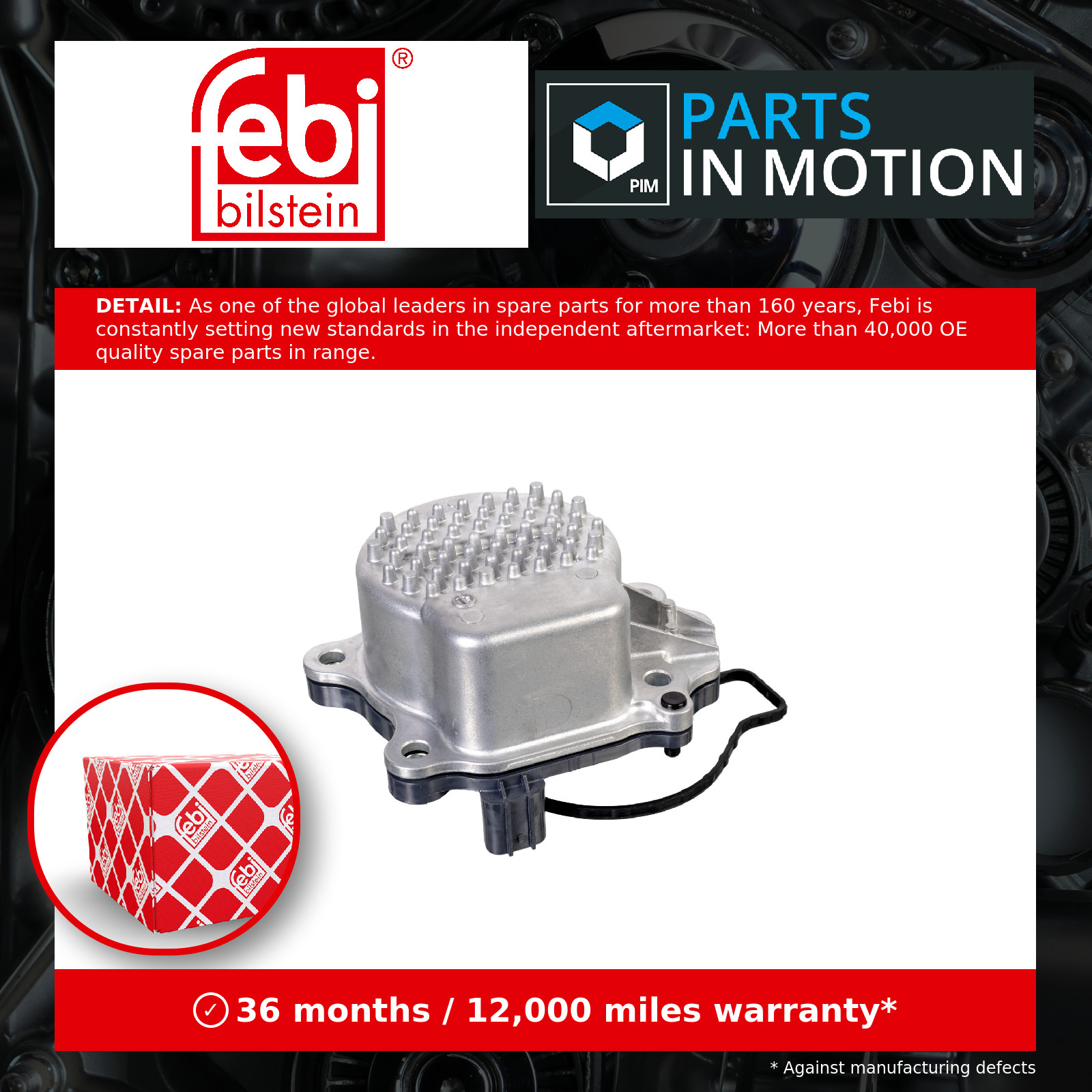 Febi Bilstein Car Water Pump for Toyota 175099 - Image 7