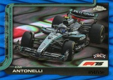 2025 Topps Chrome F1 KIMI ANTONELLI Blue Raywave Refractor RC #80 054/150