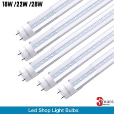 4FT G13 Bi Pin Led Tube Light Bulbs 28W 18W 22W 4Foot Led Shop Light 5000K 6000K
