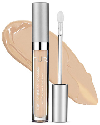 PÜR MINERALS 4-In-1 Sculpting Concealer for Women - Conceals, Brightens, Plumps 