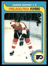 1979-80 O-Pee-Chee Hockey Card Andre Dupont Philadelphia Flyers #178 EX-MT