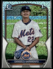 Dangelo Sarmiento 2023 Bowman Chrome New York Mets