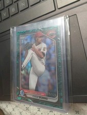 Nice Refractor /125 Chase Burns 2024 Bowman Draft 2nd Overall Pick