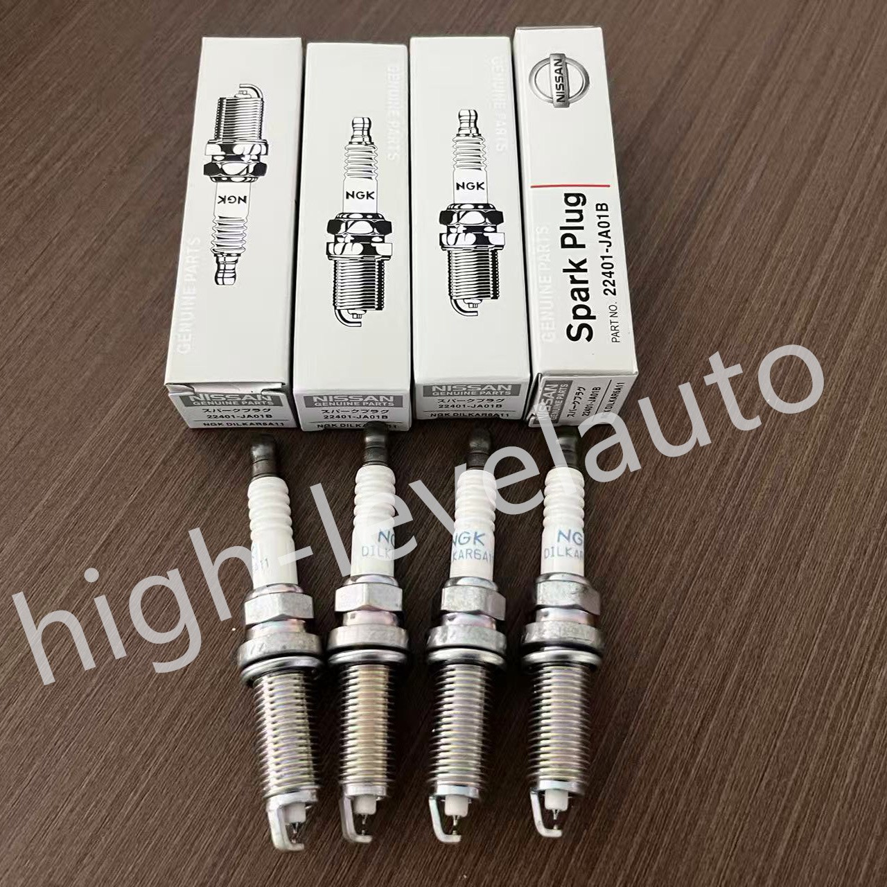  4x 22401-JA01B NGK Spark Plugs For Altima Nissan NV200 Rogue Sentra Cube 07-17