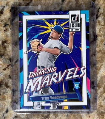 2026 Donruss Trey Yesavage Diamond Marvels RC