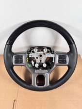 2013-2018 Dodge Ram 1500 2500 Limited Black Leather Heated Steering Wheel