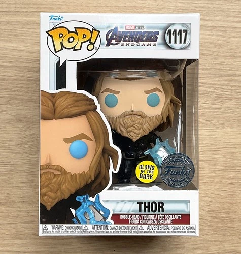 Funko Pop Marvel Avengers Endgame Thor GITD #1117 + Protector Gratis