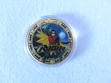 Coin Robin Batman Shadows Gotham Gold Plated 2025 Solomon Islands