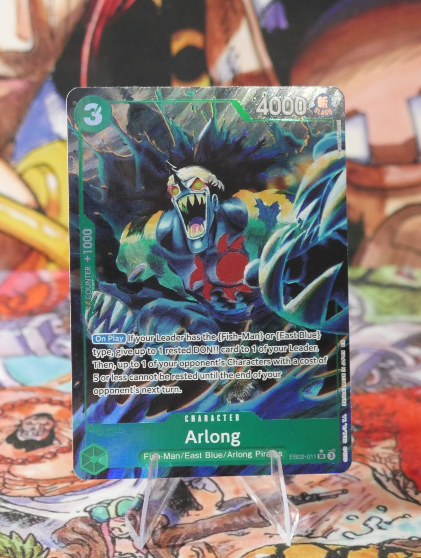 ARLONG EB02-011 EXTRA BOOSTER:ANIME 25TH COLLECTION ONE PIECE (ALT ART) NM