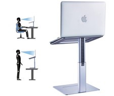 Adjustable Laptop Stand, Tall, Strong, Airflow, Suitable for 13.3-17.3 Inch L...