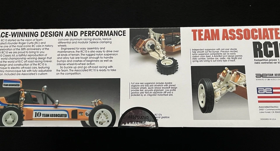 Team Associated RC 10 Scale Electric Compitition Off Road Car Kit  - Bild 2 von 4