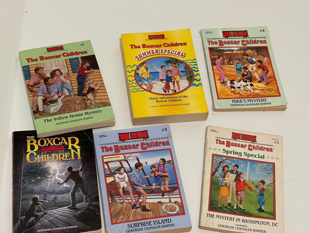 Boxcar Children by Gertrude Chandler Warner Lot of 6 Chapter Books