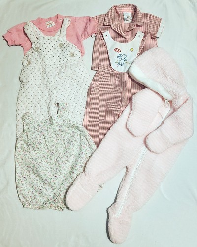 Baby girl clothes, size new born to 12 months - 25 pieces Great Condition! - Picture 3 of 17