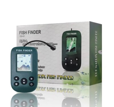 Sonar Fishing Alert Portable Underwater Echo Sounder Fish Finder UK