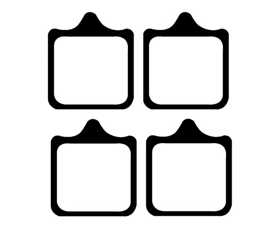 Pastillas de freno de disco delanteras sinterizadas EBC (1 juego) para KTM 690 SMC / R (2008 a 2020) Foto 4 de 4