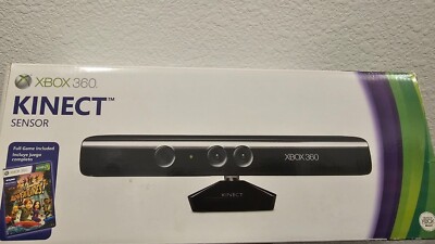 Kinect Sensor Camera With Box and Kinect Adventures Game (NEW) Bundle
