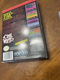 Cool World (Nintendo Entertainment System, 1993) NES Complete CIB! Very Rare! 🔥