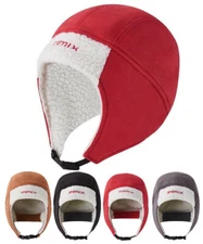 Winter Hat Ski Fleece Cap Windproof Warm Fleece Hat Thermal Cap for Cold Weather