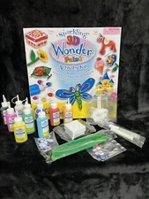 Creativity for Kids Sparkling 3D Wonder Paint Activity Kit Deluxe Yellow NEW FUN