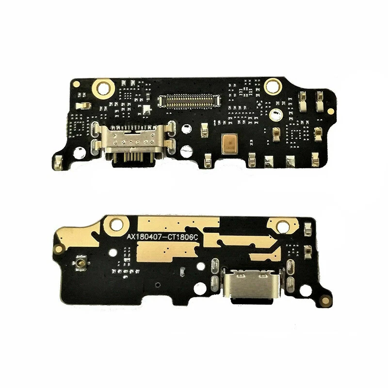 SRJTEK Dock Connector USB Ricambio Per Xiaomi Redmi 9A Porta di Ricarica Redmi 9C Porta Cuffie M2006C3LG M2006C3MG Microfono/Audio Jack/Antenna Kit di Riparazione