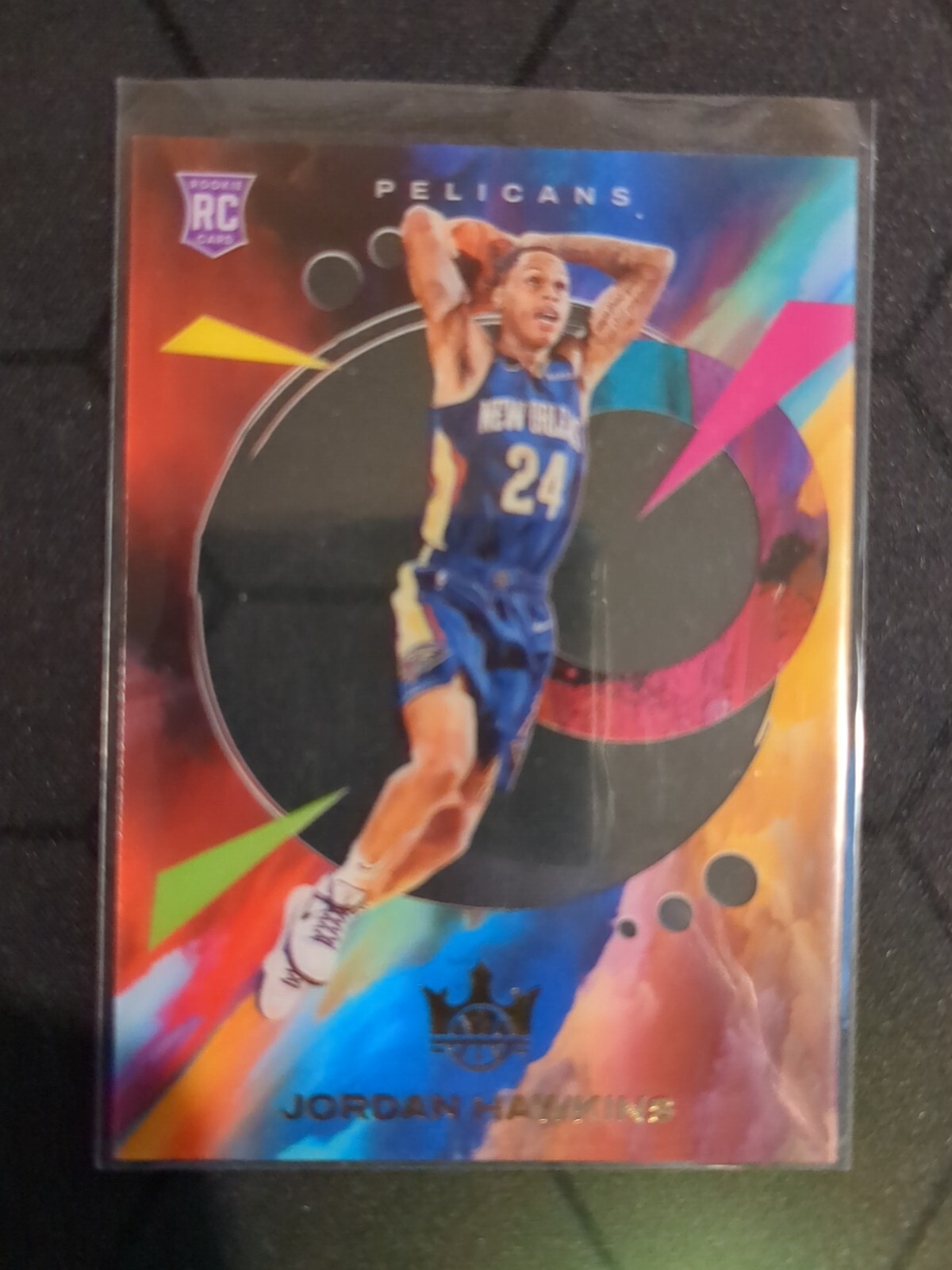 Jordan Hawkins 2023-24 Panini Court Kings Acetate RC #23