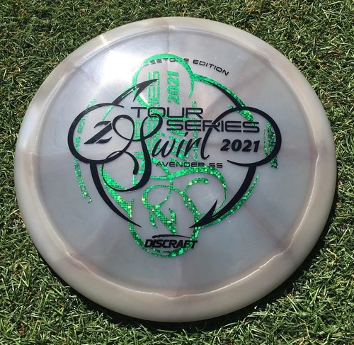 NEW Discraft 2021 Ledgestone Edition Z Swirl Heat, 175g, Grey Double Stamp - NEW - Picture 3 of 22
