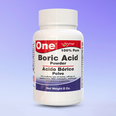 Arymar Multi-Use Boric Powder (Granulated)- Eco-Friendly Cleaning Solution, 8oz