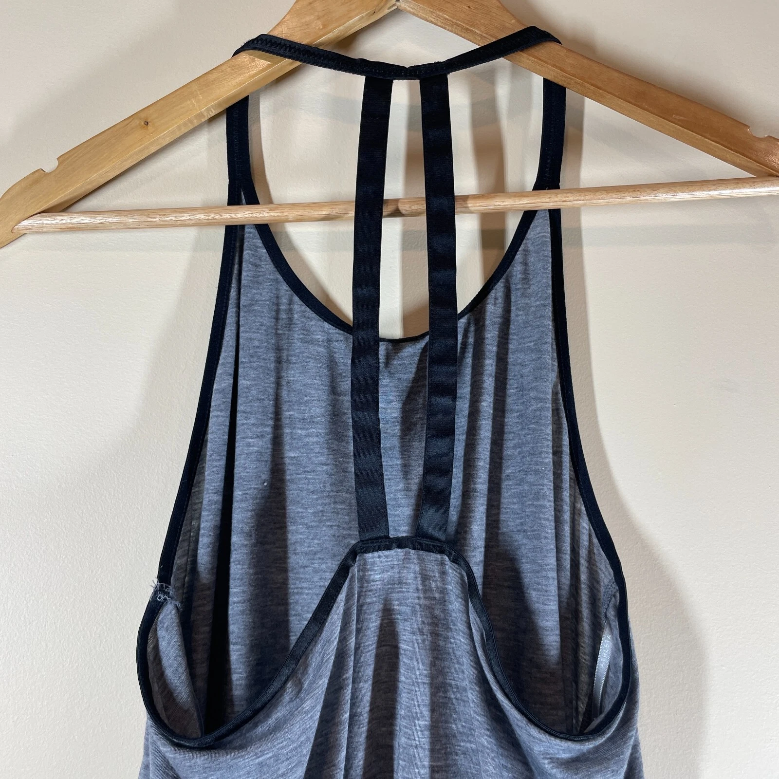 athleta essence cotton strappy back lightweight tank-top