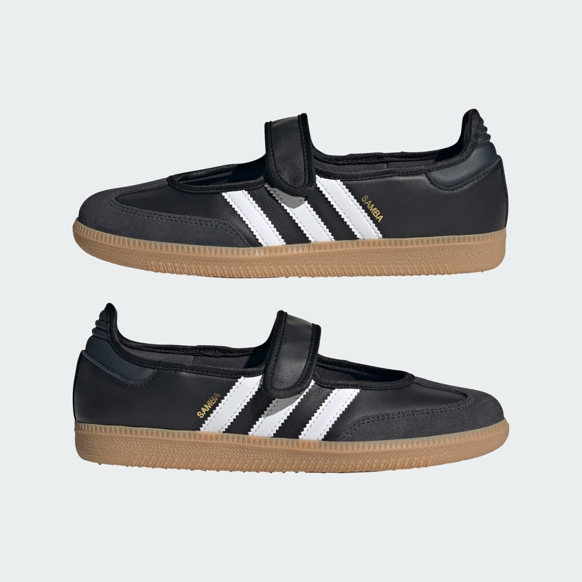 Adidas SAMBA JANE JQ6445 Black/White Women's Sneakers | eBay