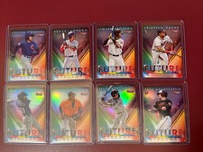 (8) 2021 Bowman's Best Bowman Future Vibrance RC Jordan, Pache, Mountcastle